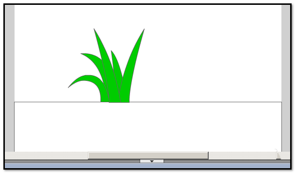 flash怎么绘制绿草